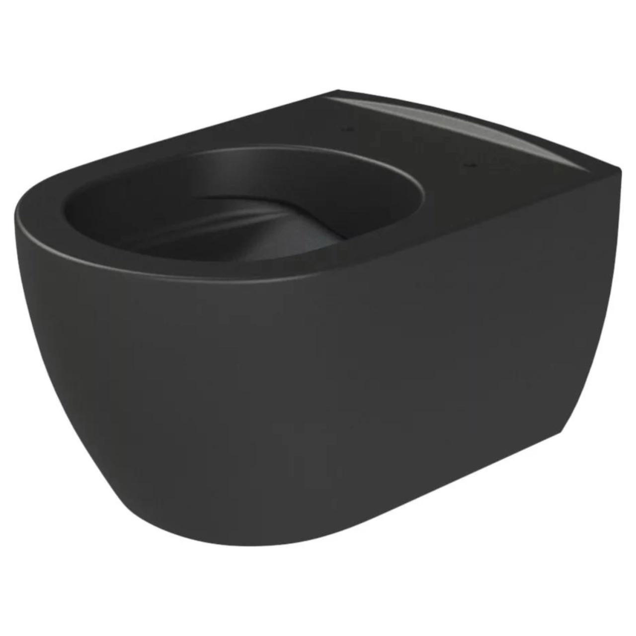 Cerastyle City fali WC beépített bidé funkcióval matt fekete HC00206PH053Y01102