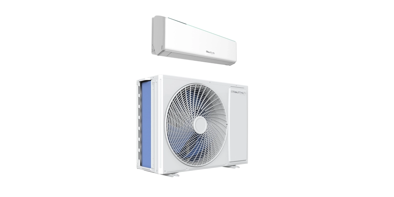 Blautech DC Premium Inverteres Split klíma 2,7 kW, Wifi, Ionizátor, Hűtés-Fűtés, Párátlanítás, csendes és modern kialakítás 