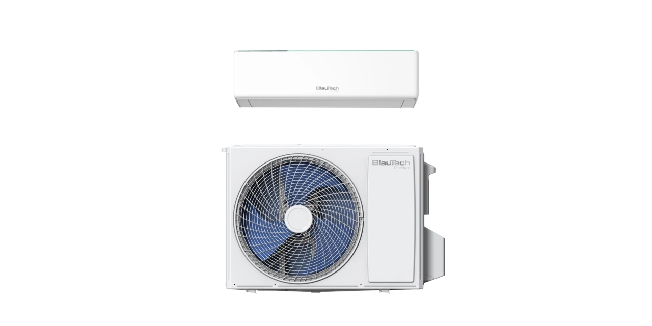 Blautech DC Premium Inverteres Split klíma 3,5 kW, Wifi, Ionizátor, Hűtés-Fűtés, Párátlanítás, csendes és modern kialakítás 