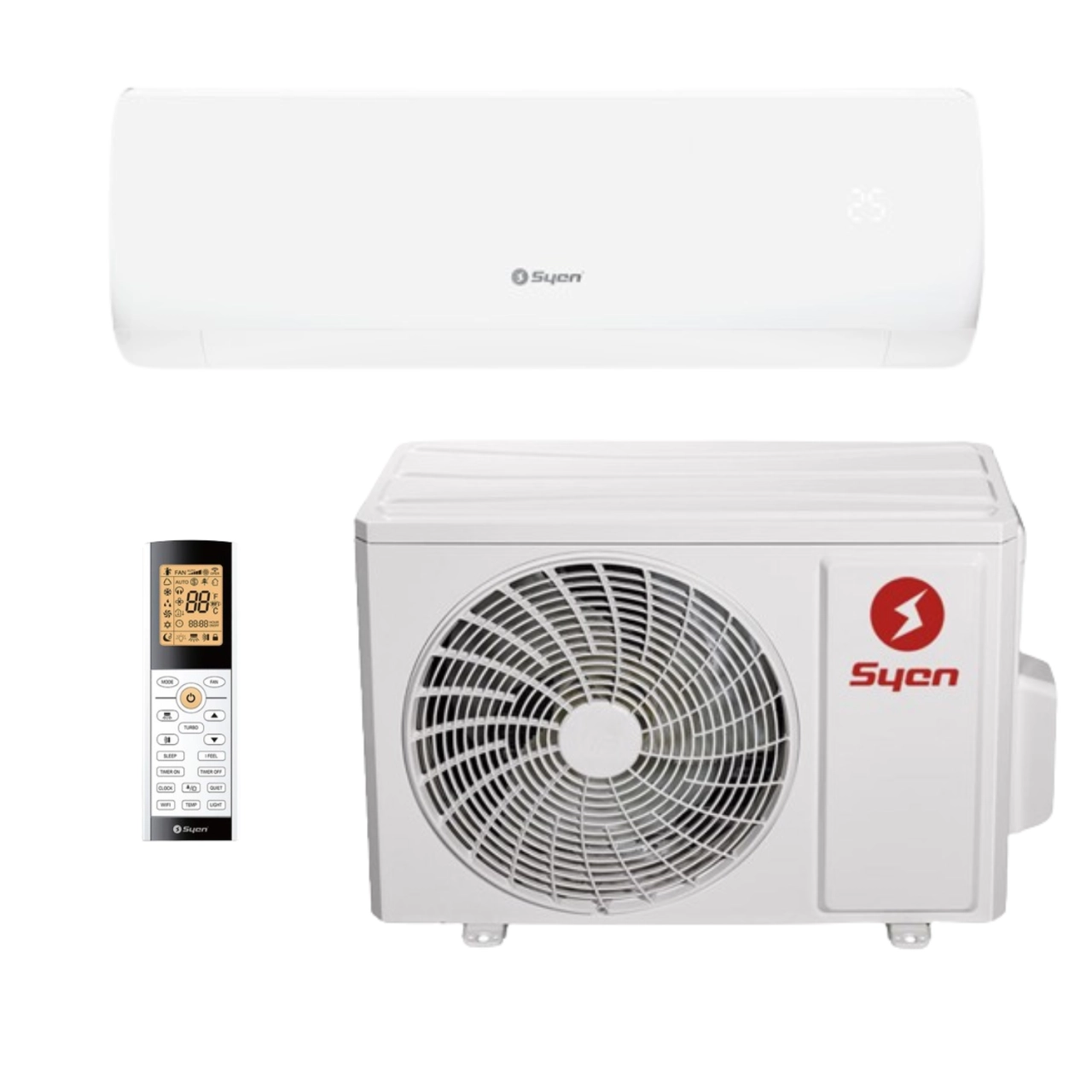 Syen Muse Inverteres Split klíma 2,7 kW (SOH09MU-E32DA1A2)