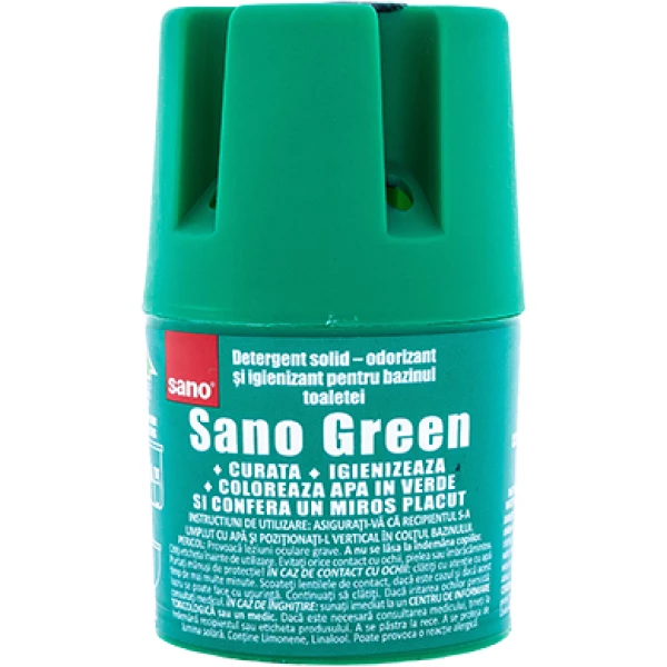 Sanobon tartályba helyezhető WC tisztító illatosító zöld