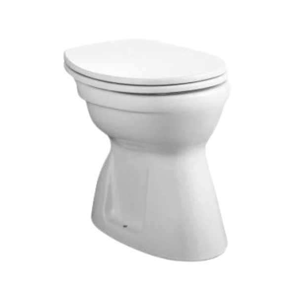 Alföldi Bázis Alsó Kifolyású Lapos Öblítésű WC Fehér (4037 00 01)