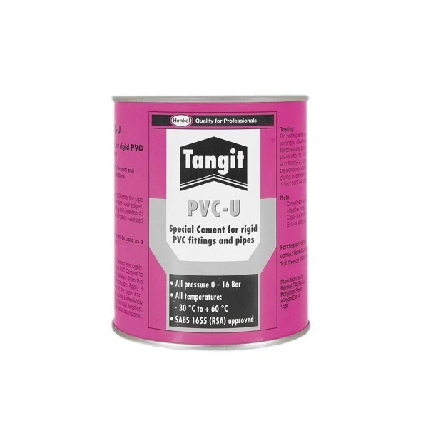 Loctite Tangit PVC-U ragasztó ecsettel 0,5 kg