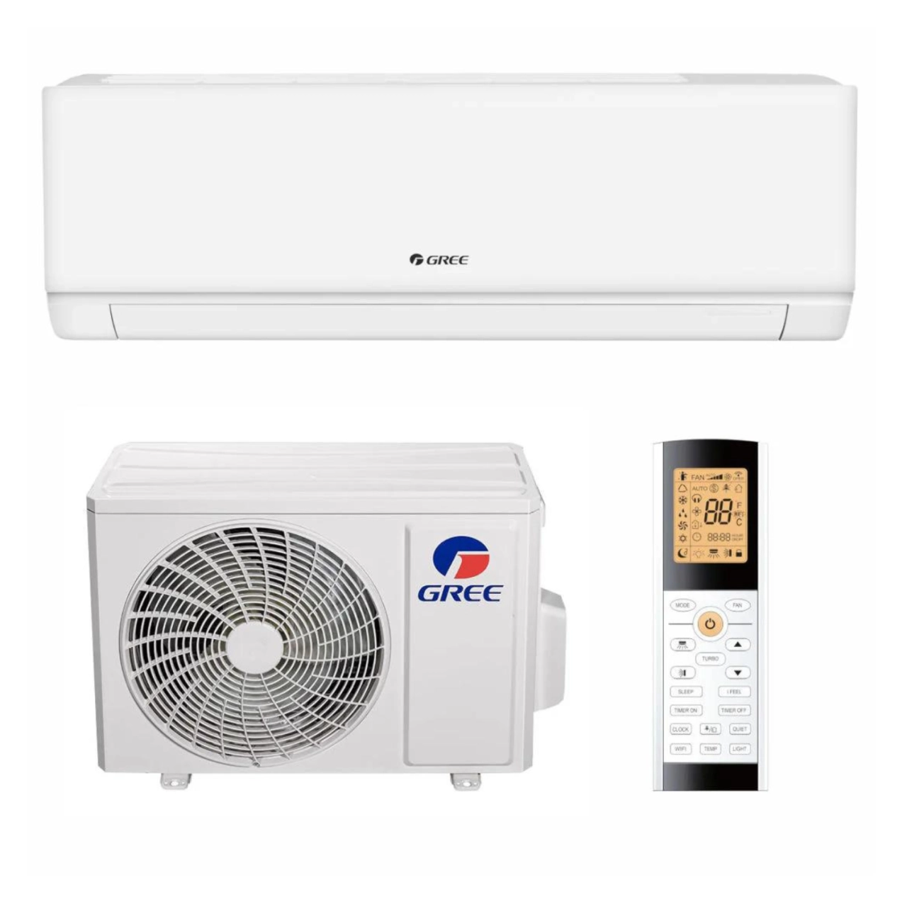 Gree Cosmo split klíma szett 2,7 kW (GWH09AWCXB-K6DNA4G)