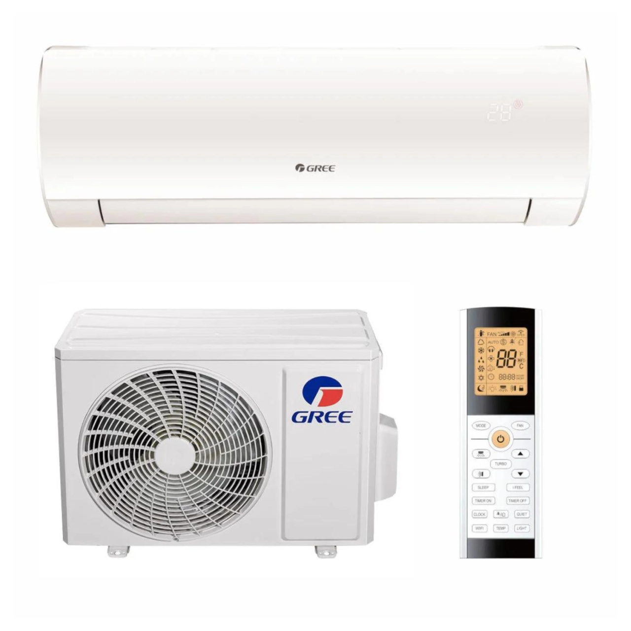 Gree Comfort Pro split klíma szett 2,7 kW (GWH09ACCXB-K6DNA1G)