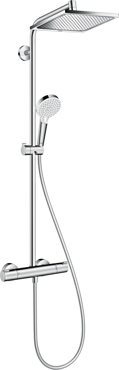 Hansgrohe Crometta E240 1Jet Showerpipe zuhanyszett termosztátos csapteleppel (27271000)