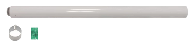 Vaillant Koncentrikus hosszabbító cső 2,0 m (Ø60/100 mm-PP) (303905)