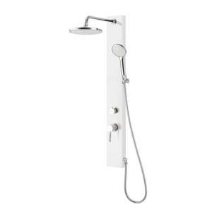 Aqualine Figa zuhanypanel csapteleppel, fehér (SL230)