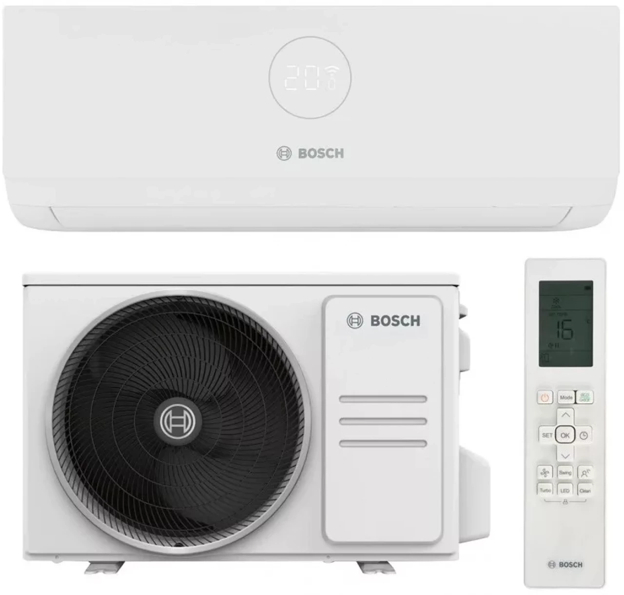 Bosch Climate 3000i-Set 53 WE Inverteres Split klíma csomag 5,3 kW