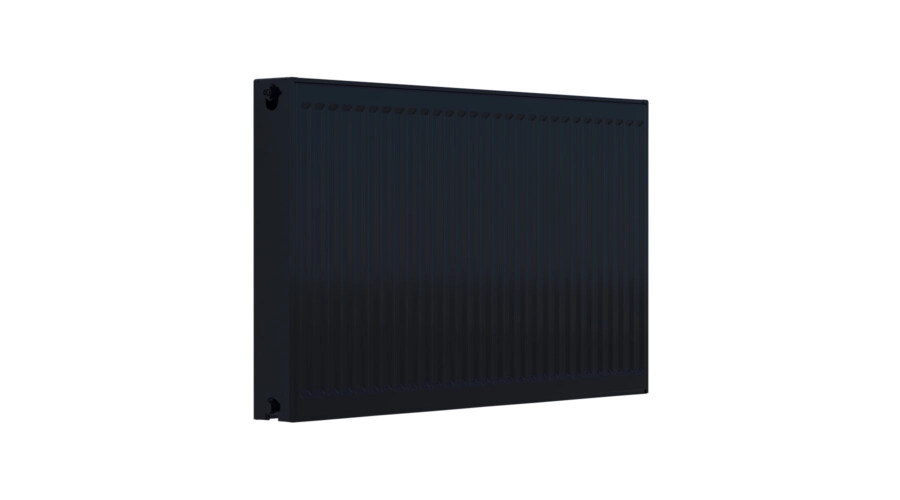 EURAD 22 DK  600x1400 fekete színű acél lapradiátor