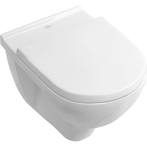 VILLEROY & BOCH O.Novo mélyöblítésű fali WC lecsapodásgátló WC ülőkével 5660H101