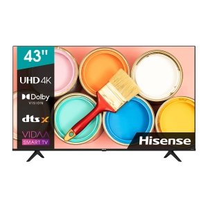 Hisense 4K Ultra HD Smart LED Televízió, 108 cm (43A6BG)